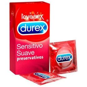DUREX SENSITIVO SUAVE PRESERVATIVOS 12 U
