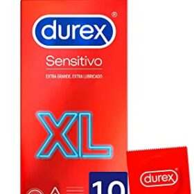 PRESERVA.DUREX SENSITIVO SUAVE XL10UND.